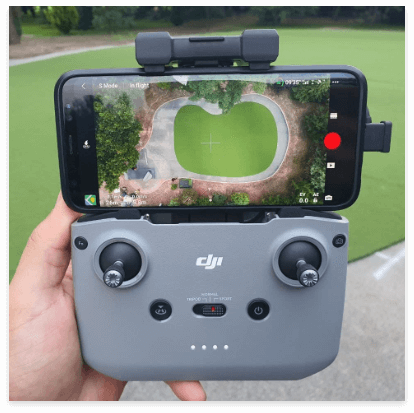 Projektowanie pól golfowych z drona
